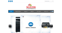 Desktop Screenshot of nuconequipments.com