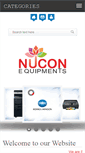 Mobile Screenshot of nuconequipments.com