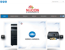 Tablet Screenshot of nuconequipments.com